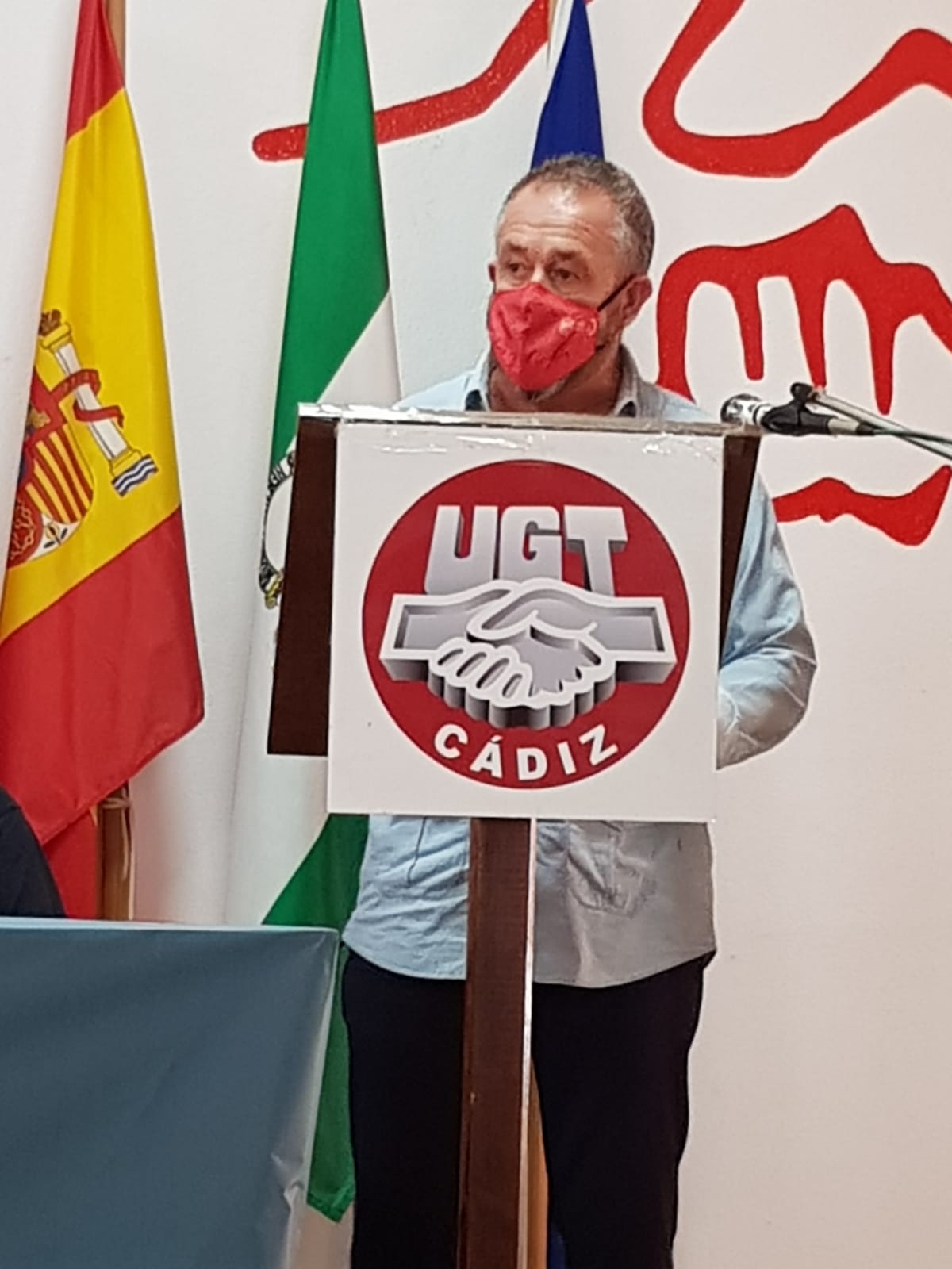 Antonio Montoro es reelegido Secretario General de UGT FICA Cádiz