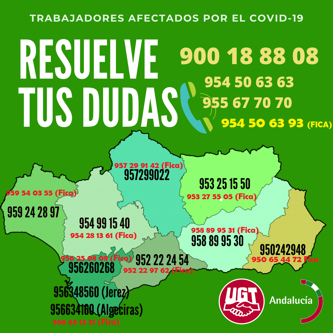 ¿Quieres saber cómo te afectan las medidas sociolaborales contra el Covid19? Llámanos